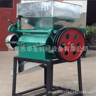 小型家用酿酒用高粱玉米小麦破碎机  多功能新型挤扁机