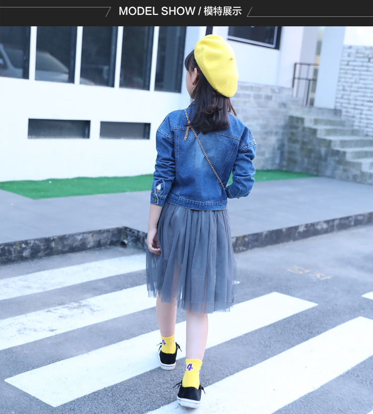 女童网纱牛子裙_09