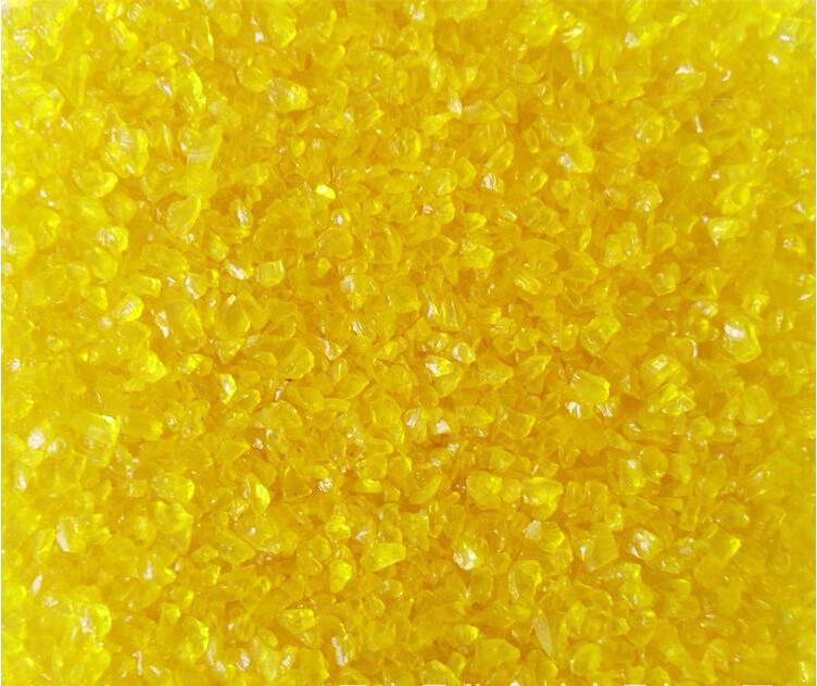 黄色玻璃沙2