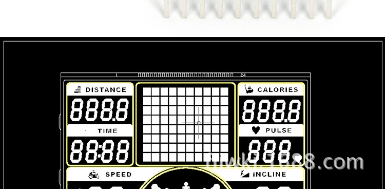 （健威科技）专业生产 定制LCD液晶模块，液晶屏LCD