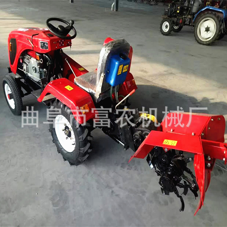 大棚专用旋耕机 果园开沟旋耕机 多功能田园管理机