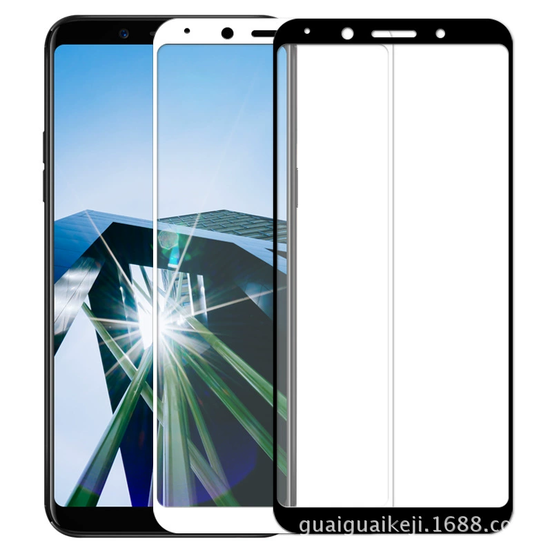 Применимая стеклянная пленка OPPO A75, A79 на весь экран, полная версия, покрывает экран, HD-пленка