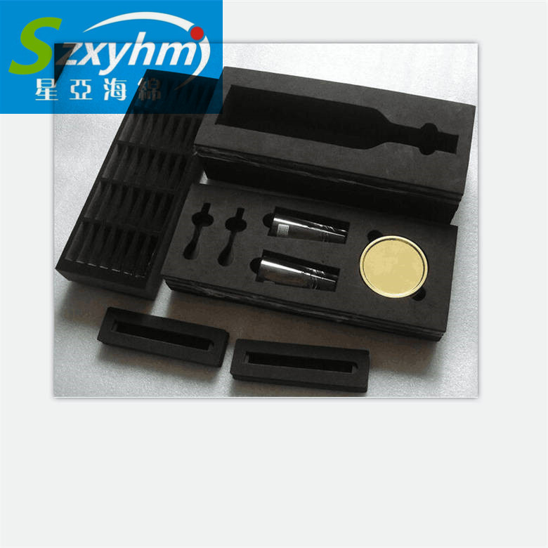 厂家定做海绵内槽盒防震EVA凹凸棉盒内胆包装盒海绵