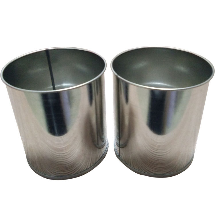 马口铁袜子包装盒 小号蜡烛罐子 胶水油漆圆厅子