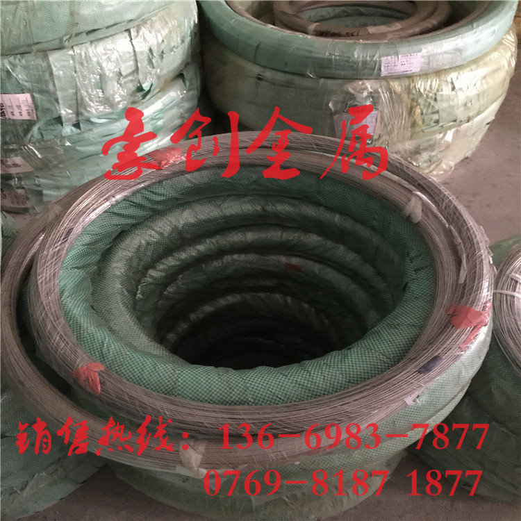 SUS302无磁不锈钢精线 301H高弹性无磁不锈钢线 631不锈钢弹簧线