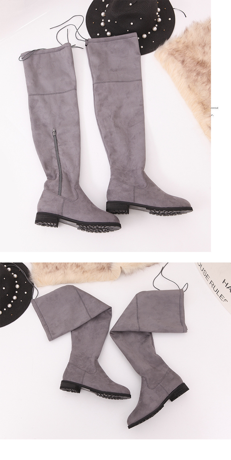 Bottes femme en Daim - Ref 3355148 Image 44