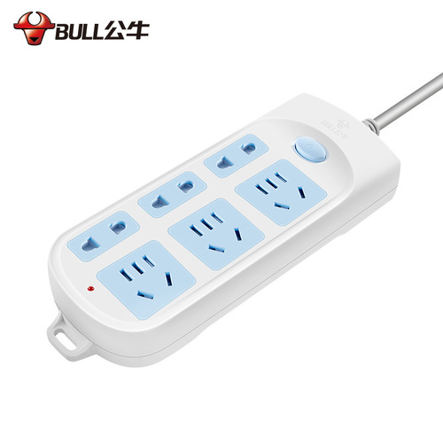 Bull socket household power extension cord 609 wiring drag strip with wire and switch row plug Bull plug strip