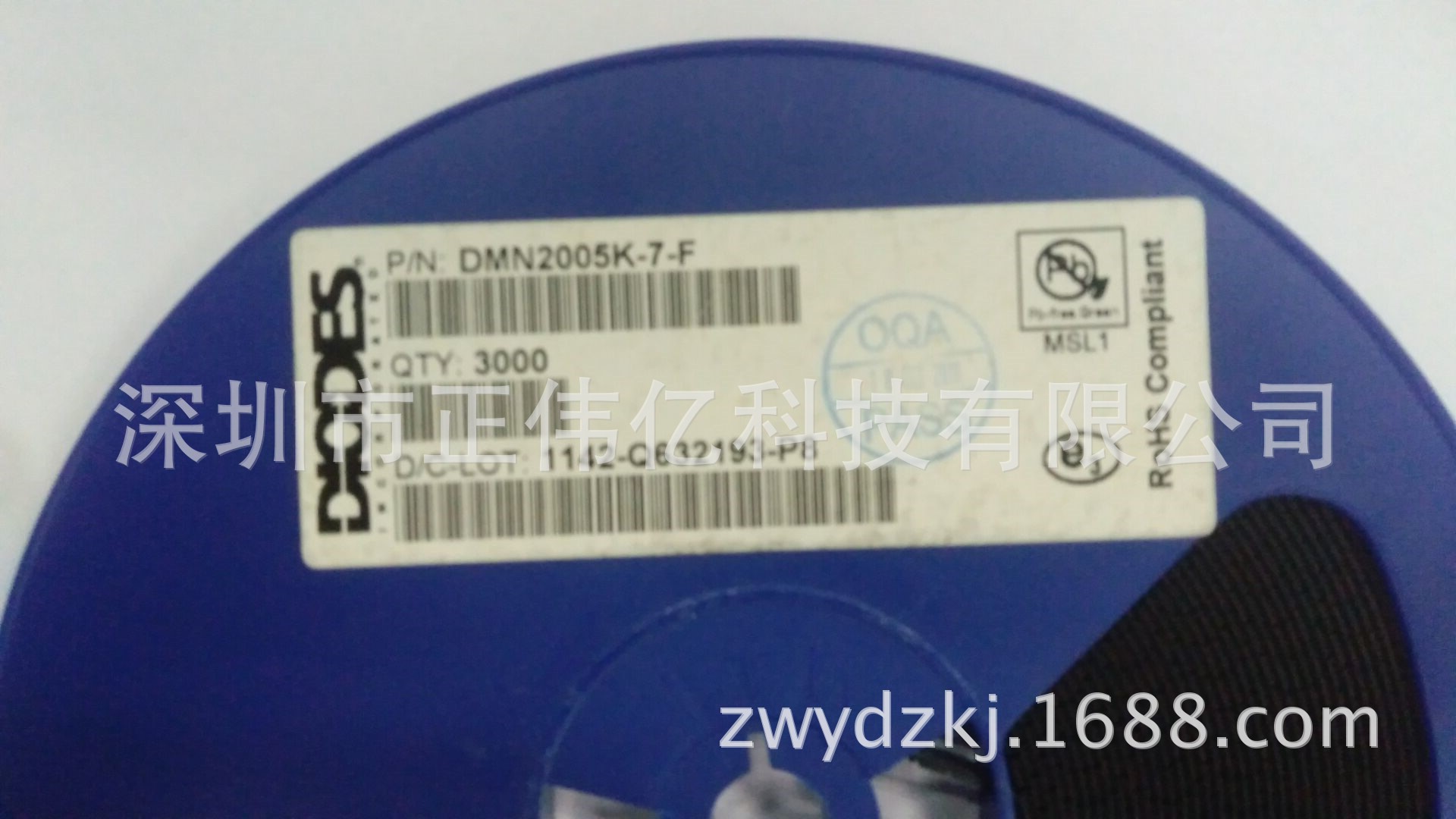 原装实体店现货DMN2005K-7-F MOSFET N-Channel SOT23 询价为准