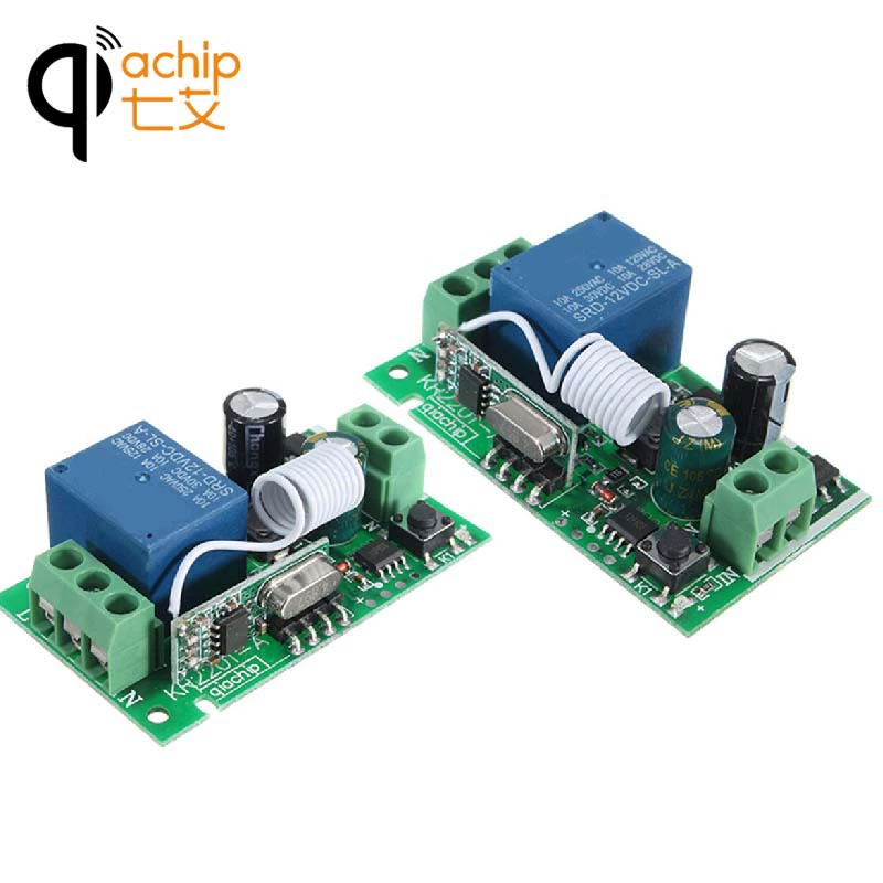 AC110V220V одиночный беспроводной переключатель дистанционного управления 433 м релейный приемный контроллер широкого напряжения KR2201