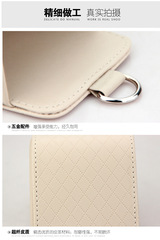 Car Accessories Air Vent Storage Bag, Car Leather Multifunctional Storage Box, Air Vent Phone Stand Organizer Bag