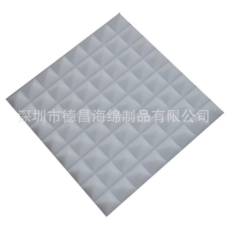 纳米密胺海绵 德国 斯夫Foam三聚氰胺金字塔 吸音海棉 隔热海绵