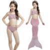 Yy2078-pink mermaid swimming skirt