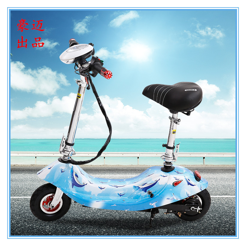 厂家直销 小海豚 新款折叠电动自行车 女士迷你电动车 豪迈出品