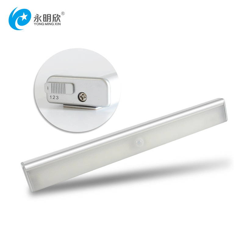18LED Body induction lamp charge aluminium alloy Induction Wardrobe Light USB Charging sensor lights Popular export