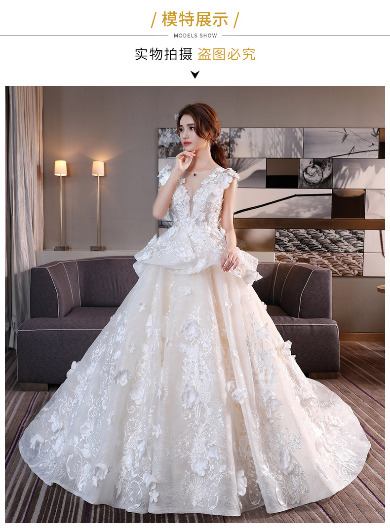 Robe de mariée en Dentelle - Ref 3309852 Image 14
