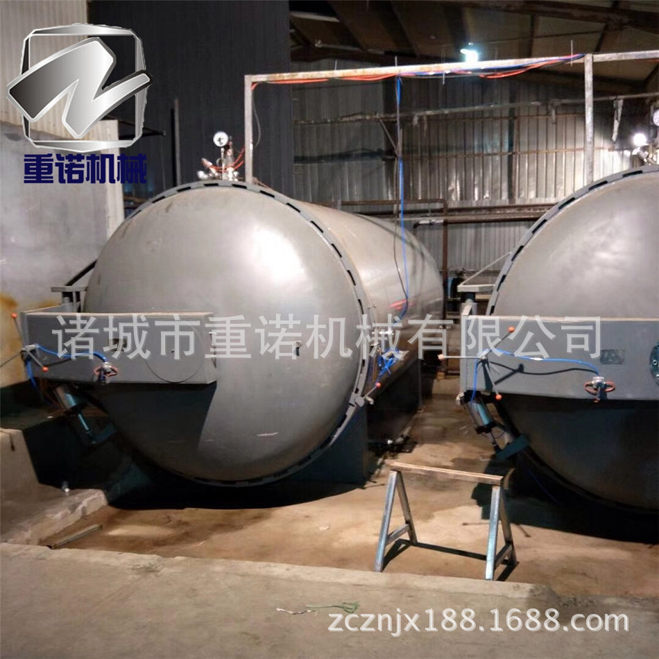 供应卧式双开门杀菌锅 碳钢蒸汽杀菌锅 食用菌菌包杀菌锅