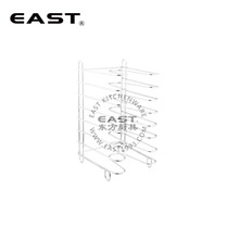 不锈钢线制披萨盘架 8层【EAST东方厨具】