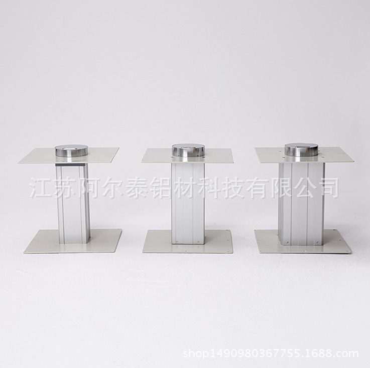 现货供应银色簿铝榻榻米升降机铝型材