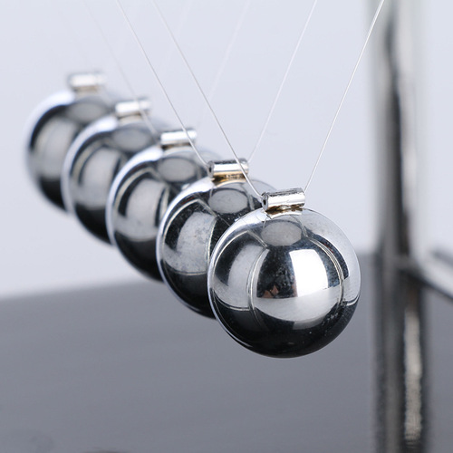 Newton pendulum billiard ball creative home gift living room crafts energy conservation model balance ball chaos pendulum wholesale