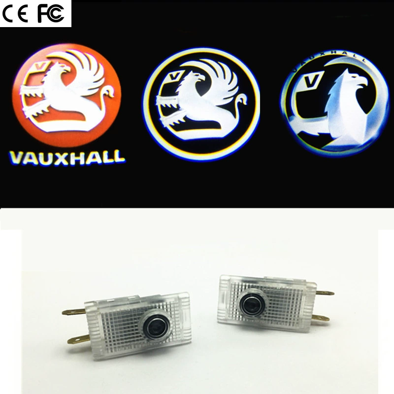 Vauxhall автомобиль приветственный свет Дверной Свет лазерный свет дверная проекционная лампа фара модификация лампы