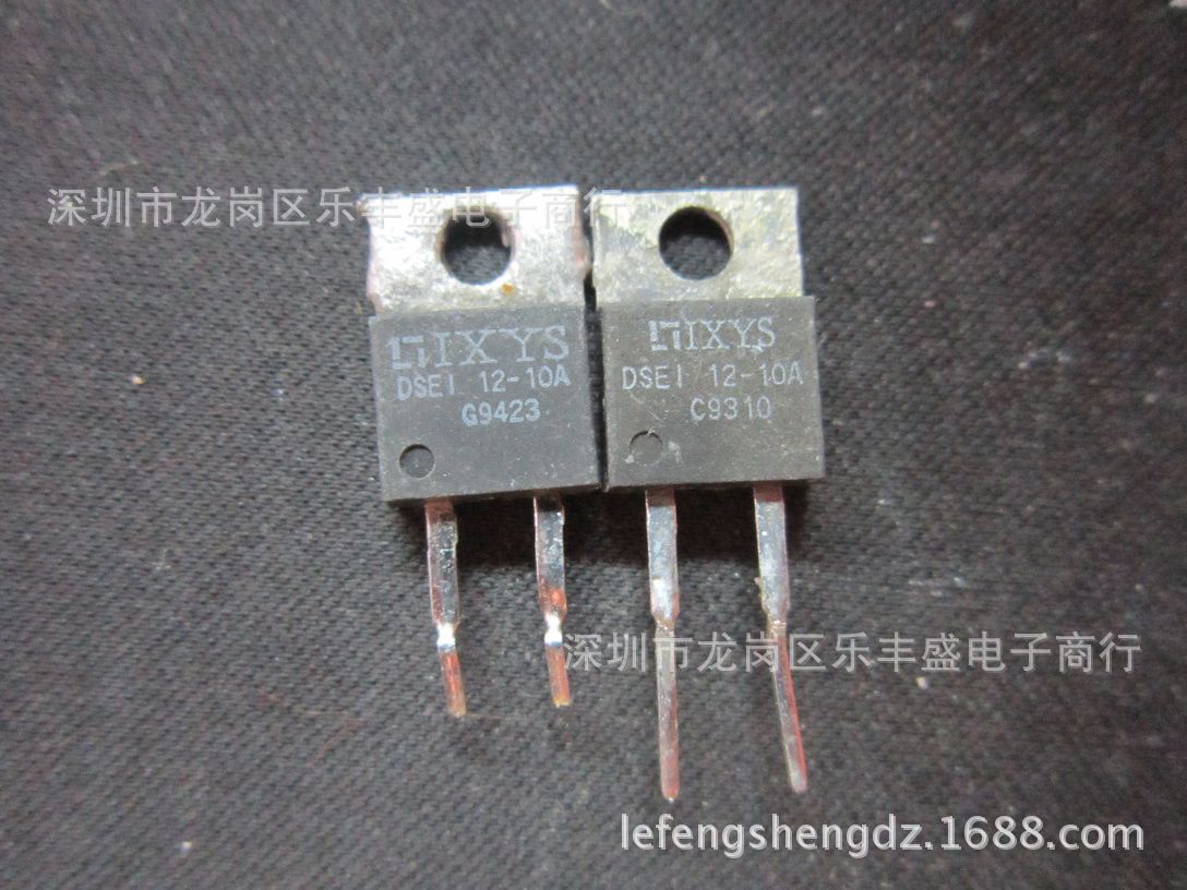 DSEI12-10A 拆机IXYS TO-220-2 超快速二极管 12A 1000V