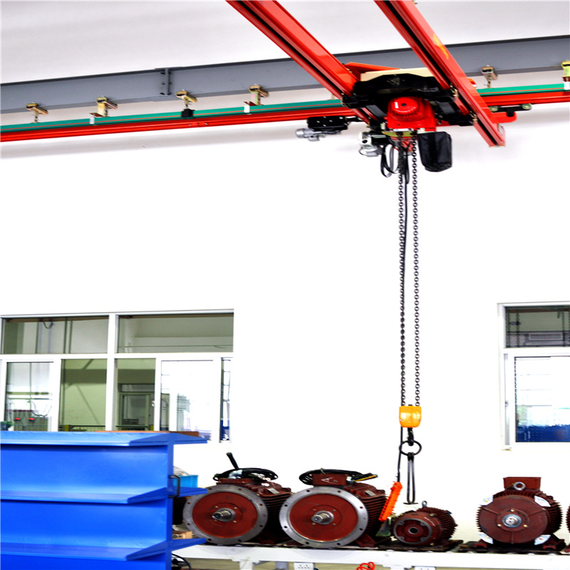 KBK柔性吊  轻小型悬挂单梁起重机 噪音小  0.5t1t2t5t