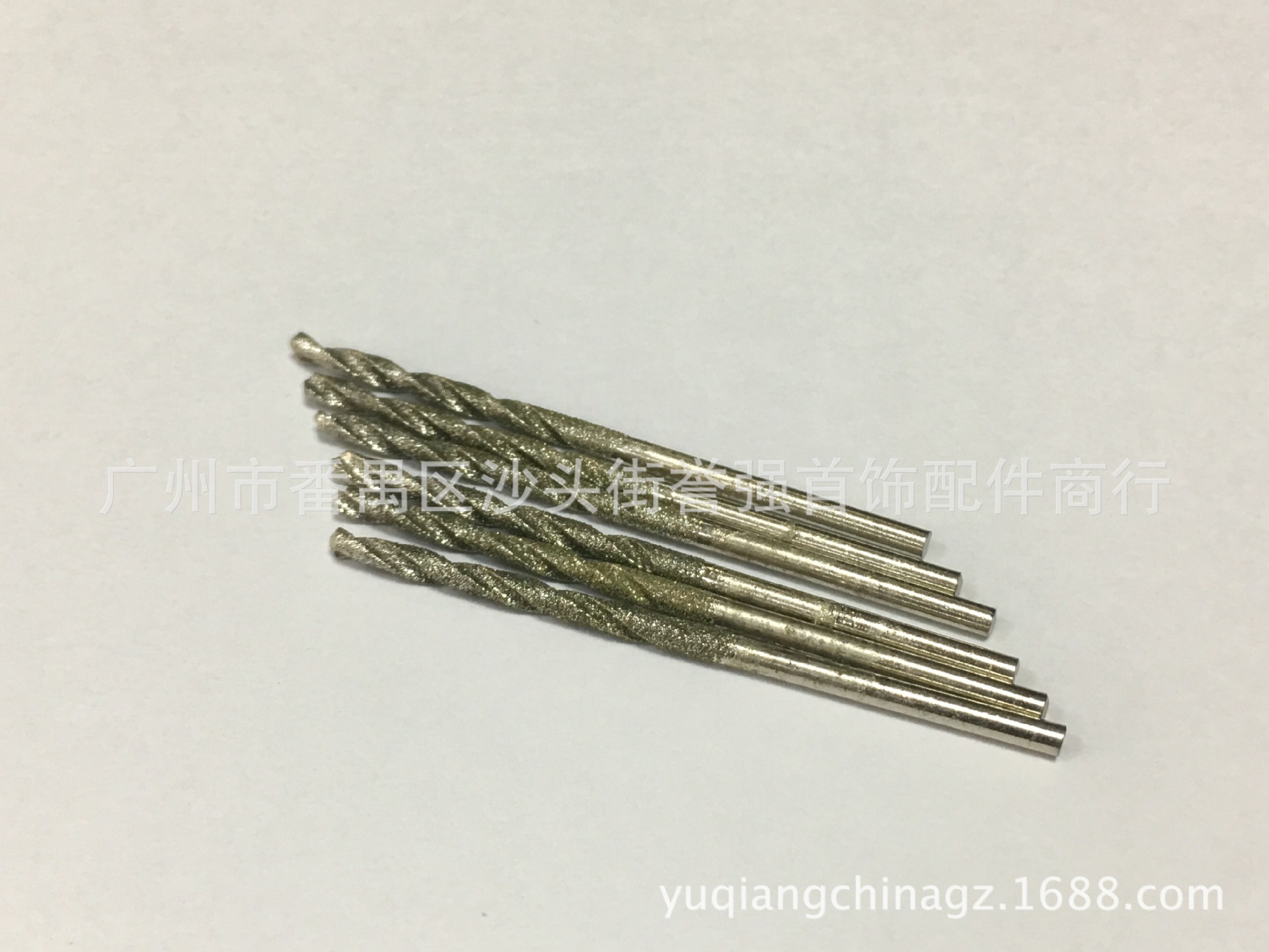 金刚砂麻花钻 玉石蜜蜡琥珀水晶打孔针 金刚砂钻头 首饰扩孔针