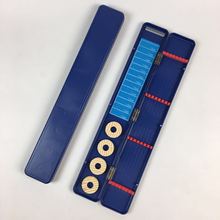 厂家批发蓝三用漂盒塑料主线子线盒4轴兰三用浮漂盒 浮标盒
