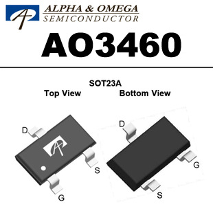 AOS 场效应管 AO3460 A03460 大量原装现货 价格优势