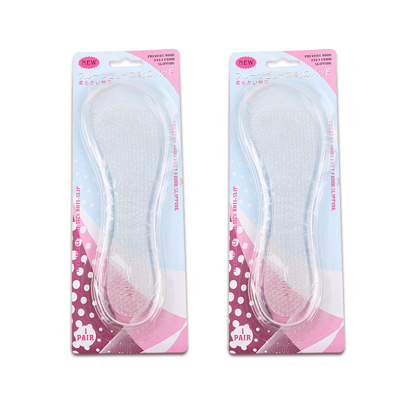 invisible transparent silica gel Honeycomb Seventh non-slip massage shock absorption Viscosity Female models