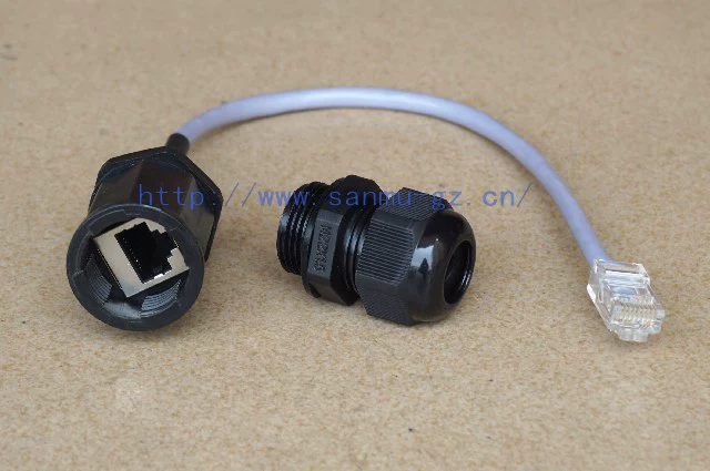 Сетевой кабель AP box RJ45 поддерживает одиночный кабель Gigabit RJ45-M22