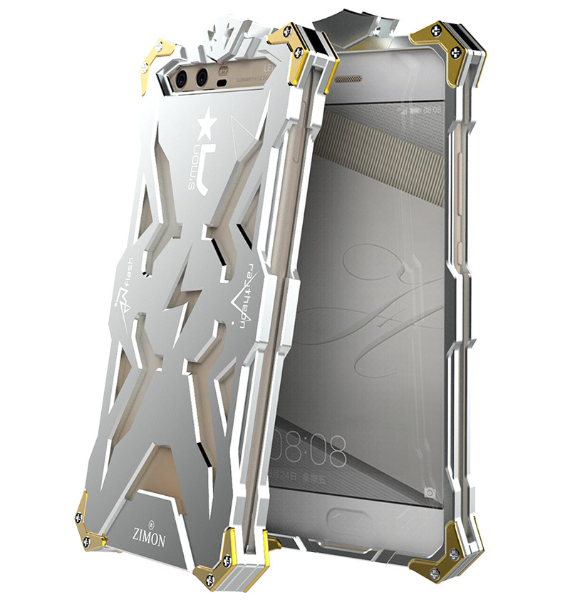 SIMON THOR Aviation Aluminum Alloy Shockproof Armor Metal Case Cover for Huawei Honor 9