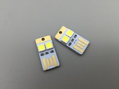 Mini Bright Creative USB Portable Night Light Dual-Sided Insert New Type