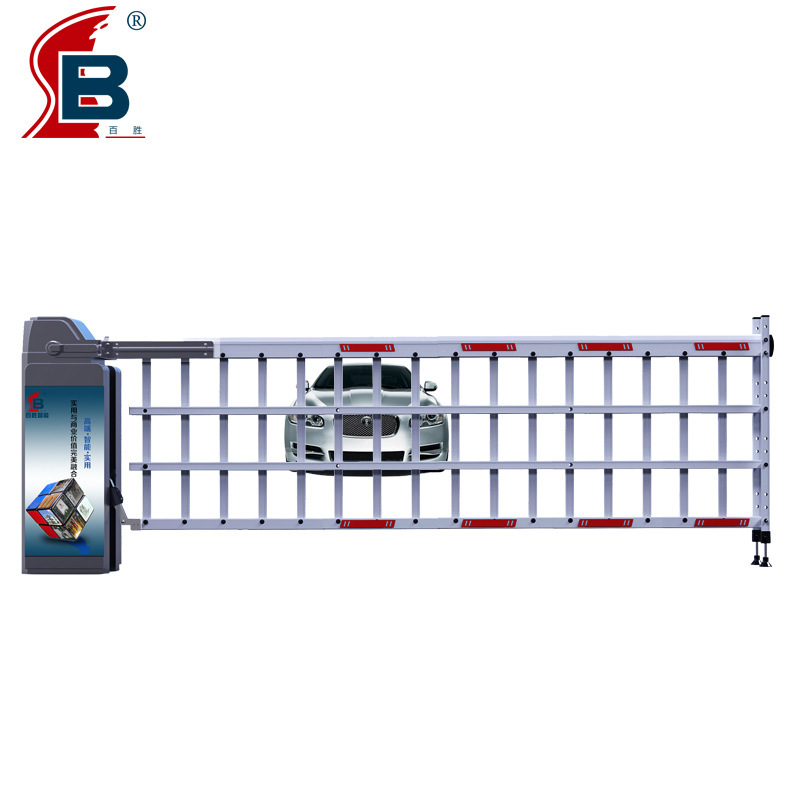 【南京百胜空降门】中置式道闸门、重型道闸、大型栅栏门