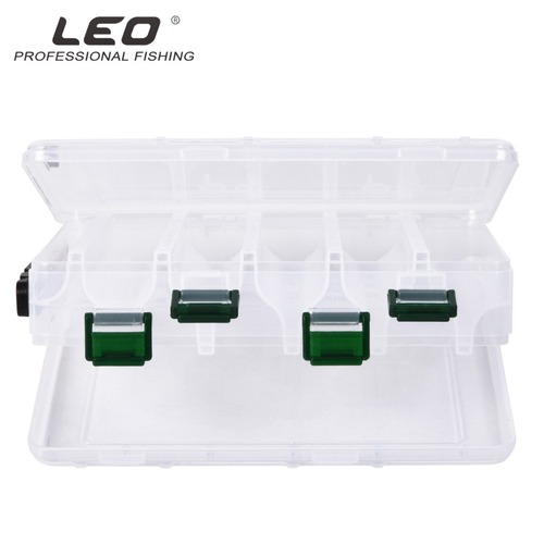 27945 LEO/LEO [Double-sided in-line lure box 10/14 grids] Lure bait hard bait fishing gear box
