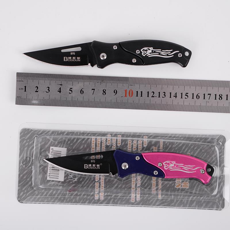搏斯顿精品970折叠小刀 折刀  直刀 阳江户外刀具 防身刀具