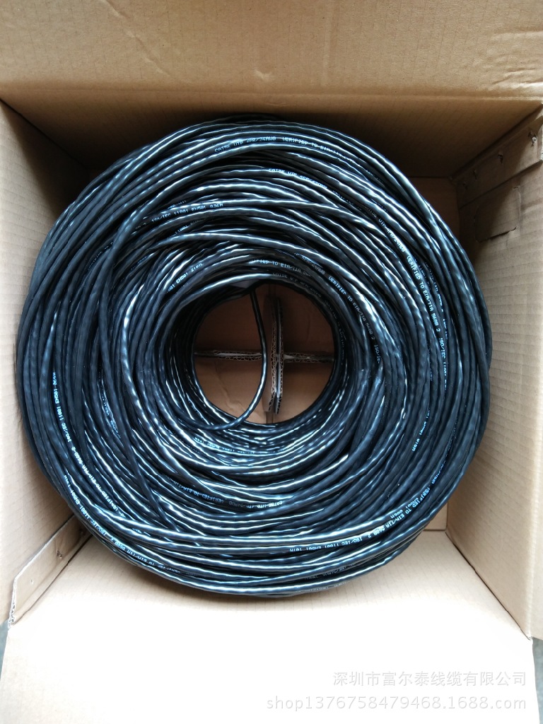 厂家供应 超五类网线 100米/卷 CAT5E 0.5mm铜包铝非屏蔽网络线缆-阿里巴巴