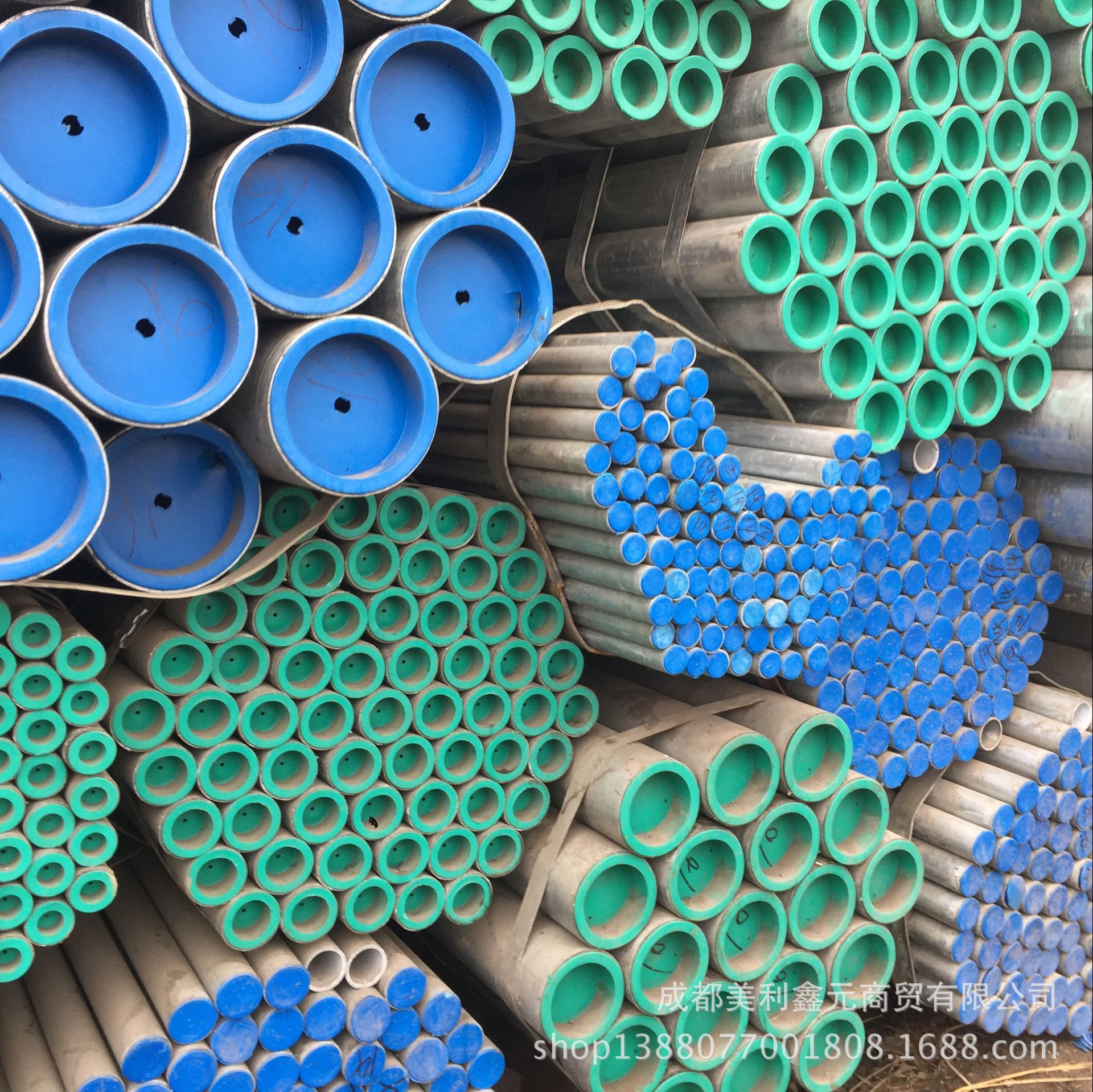 成都现货供应DN32衬塑钢管 热镀锌衬塑管 多种型号及规格可当天发