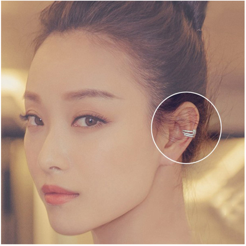 Fashion Ear Cuff High-grade Wild Ear Piercing Hypoallergenic Ear Clip display picture 4