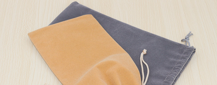 多尺寸单面绒布束口袋 饰品袋 首饰袋 礼品袋 绒布