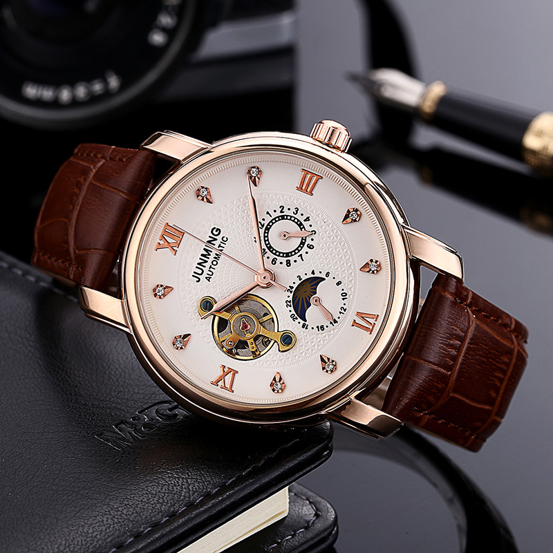 Montre homme JUNMING - Ref 3388418 Image 4