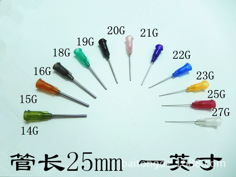 Пластиковое сиденье из нержавеющей стали дозирующая игла/винтовая игла/игла для дозирования/игольное сопло 1 дюйм