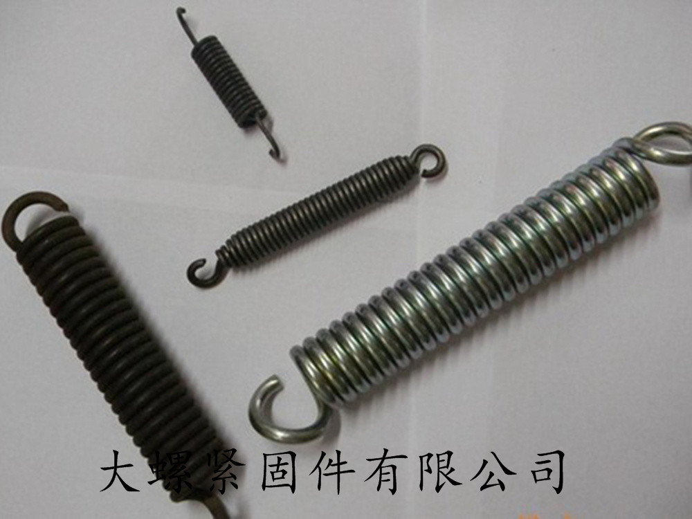 供应拉簧/振动筛减震弹簧 橡胶缓冲垫弹簧 筛网机弹簧 钢丝6-20mm|ms