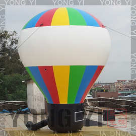 厂家直销充气落地球广告球热气球空飘inflatable?ground?balloon