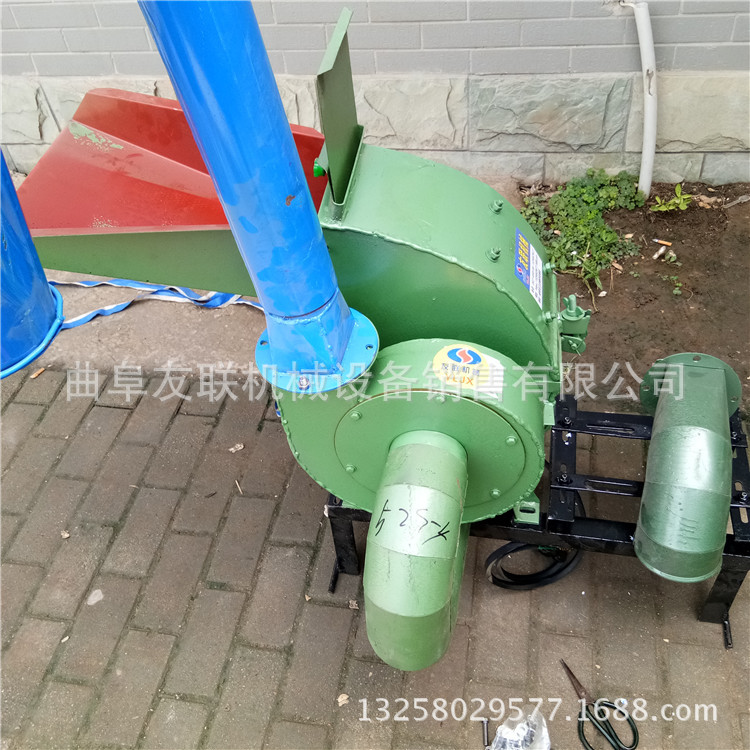 新型沙克龙饲料粉碎机 自动进料粉碎机  草类秸秆粉碎机厂家