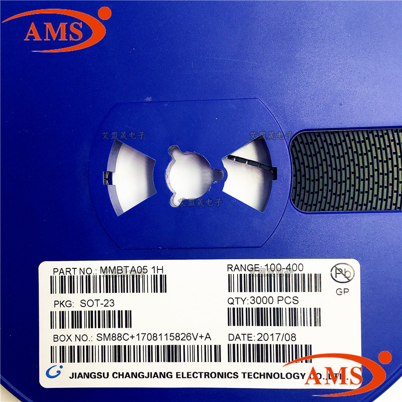 MMBTA05 丝印:1H SOT-23 CJ/长电 贴片三极管晶体管 全新现货