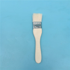 Factory-made medium-to-long handle, thickened wool brush with gourd-shaped latex paintbrush—non-shedding, soft-bristle design—for painting.