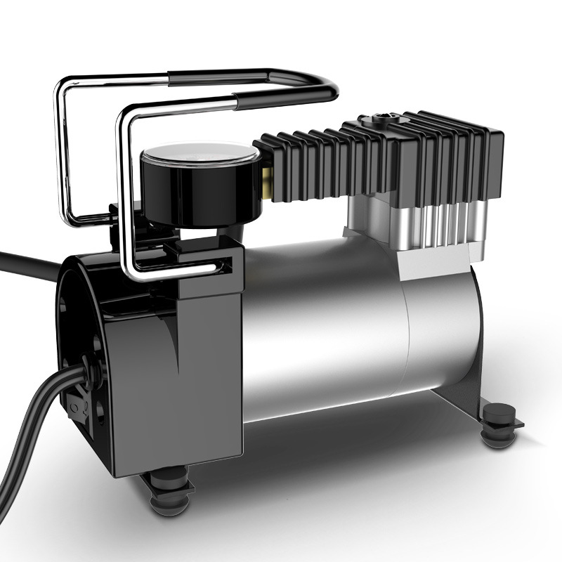 28 Yuan also has goods. portable Horizontal bar Electric 12v vehicle Single Cylinder tyre Air pump direct deal