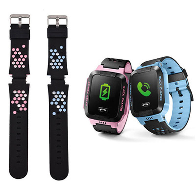 The three generation of genius y03 children Telephone watch silica gel Watch strap intelligence Positioning watches Watch strap Breathless