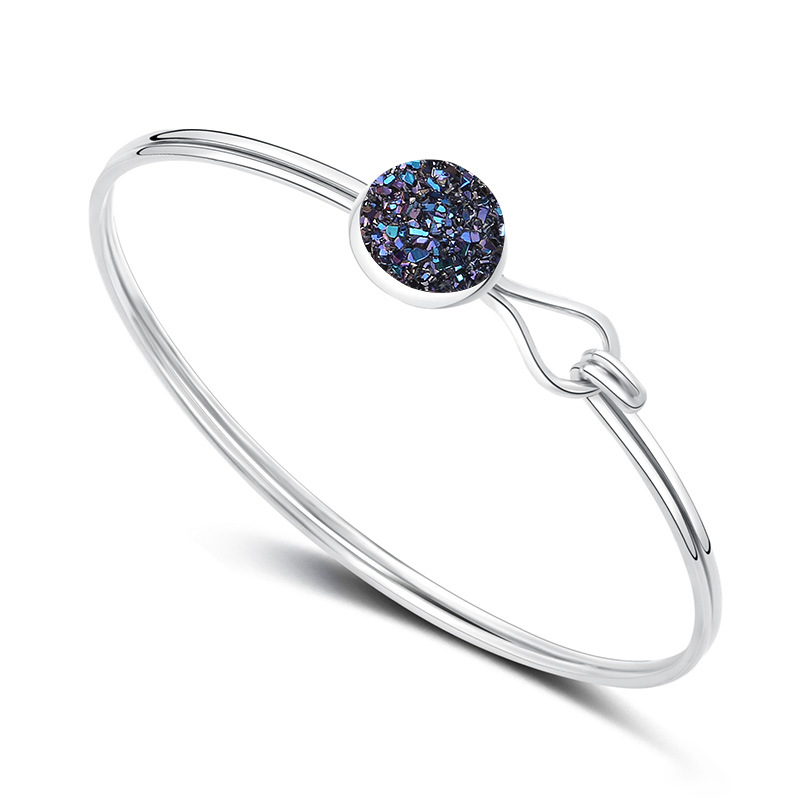 Korean bracelet imitation natural stone color crystal cluster jewelry wholesale